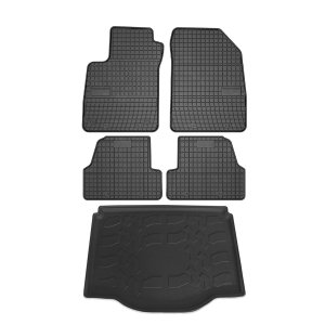 Chevrolet Trax Floor-Trunk Mats - Omac - El-Toro & YPS - Black - '13-'22